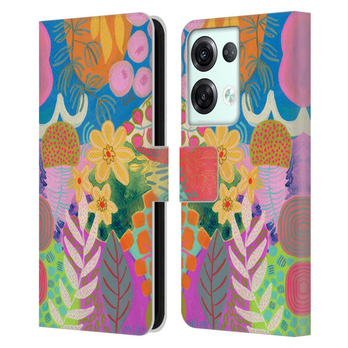 Suzanne Allard Floral Art Yellow Daisies Leather Book Wallet Case Cover For OPPO Reno8 Pro