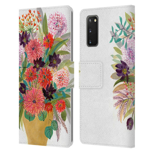 Suzanne Allard Floral Art Celebration Leather Book Wallet Case Cover For Samsung Galaxy S20 / S20 5G