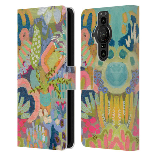 Suzanne Allard Floral Art Summer Fiesta Leather Book Wallet Case Cover For Sony Xperia Pro-I