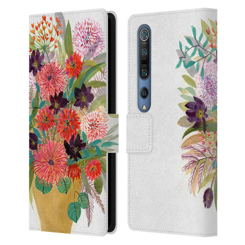 Suzanne Allard Floral Art Celebration Leather Book Wallet Case Cover For Xiaomi Mi 10 5G / Mi 10 Pro 5G