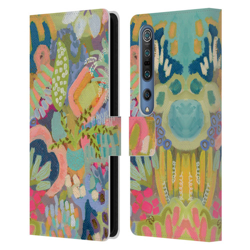 Suzanne Allard Floral Art Summer Fiesta Leather Book Wallet Case Cover For Xiaomi Mi 10 5G / Mi 10 Pro 5G