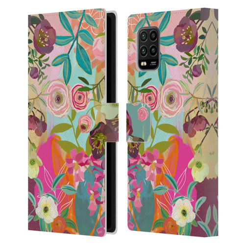 Suzanne Allard Floral Art Chase A Dream Leather Book Wallet Case Cover For Xiaomi Mi 10 Lite 5G