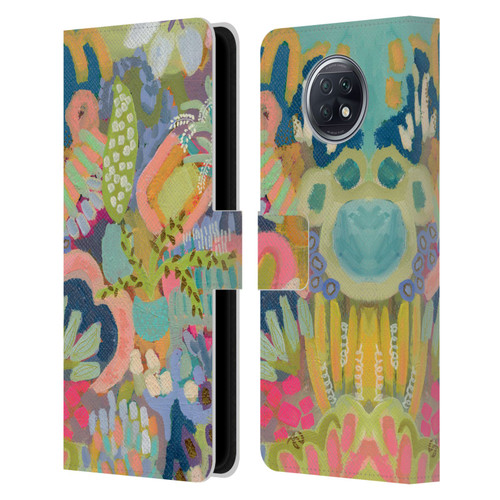 Suzanne Allard Floral Art Summer Fiesta Leather Book Wallet Case Cover For Xiaomi Redmi Note 9T 5G