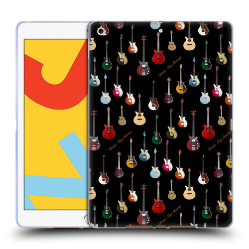 Brian May Iconic Guitar Soft Gel Case for Apple iPad 10.2 2019/2020/2021