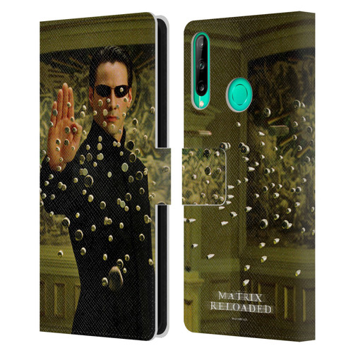 The Matrix Reloaded Key Art Neo 3 Leather Book Wallet Case Cover For Huawei P40 lite E