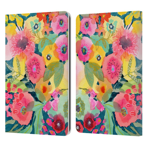 Suzanne Allard Floral Graphics Delightful Leather Book Wallet Case Cover For Amazon Kindle Paperwhite 1 / 2 / 3