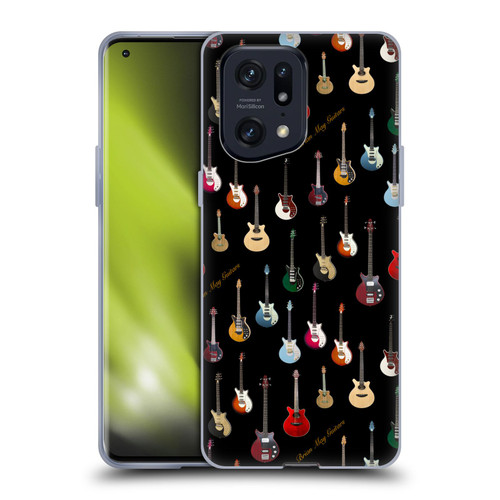 Brian May Iconic Guitar Soft Gel Case for OPPO Find X5 Pro