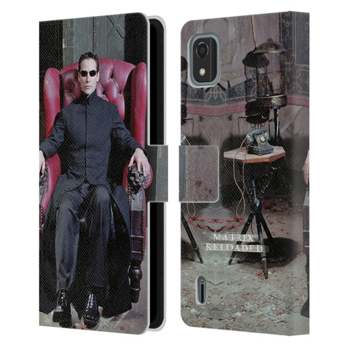 The Matrix Reloaded Key Art Neo 4 Leather Book Wallet Case Cover For Nokia C2 2nd Edition