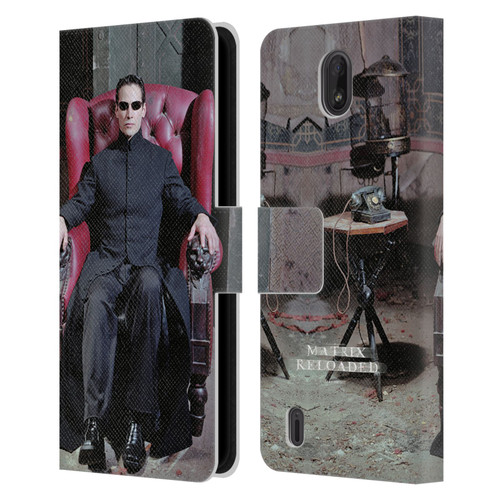 The Matrix Reloaded Key Art Neo 4 Leather Book Wallet Case Cover For Nokia C01 Plus/C1 2nd Edition