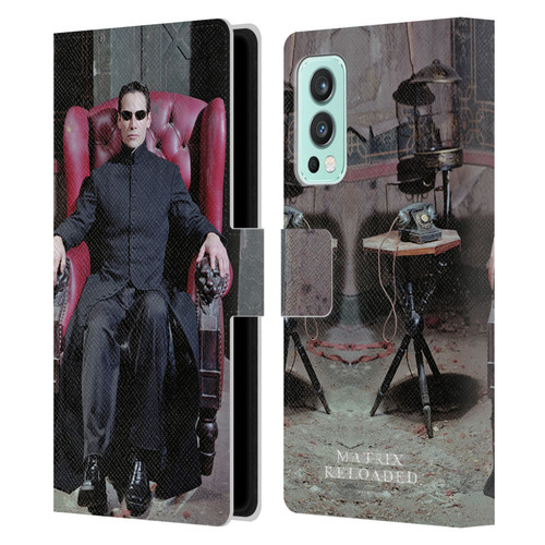 The Matrix Reloaded Key Art Neo 4 Leather Book Wallet Case Cover For OnePlus Nord 2 5G