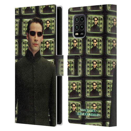 The Matrix Reloaded Key Art Neo 2 Leather Book Wallet Case Cover For Xiaomi Mi 10 Lite 5G