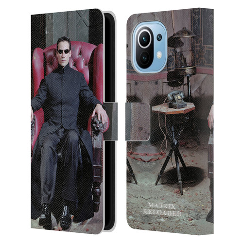 The Matrix Reloaded Key Art Neo 4 Leather Book Wallet Case Cover For Xiaomi Mi 11