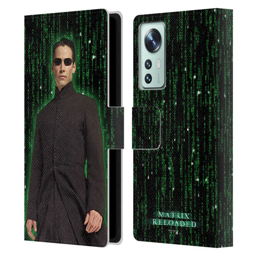 The Matrix Reloaded Key Art Neo 1 Leather Book Wallet Case Cover For Xiaomi 12