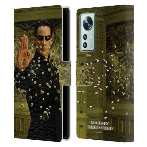 The Matrix Reloaded Key Art Neo 3 Leather Book Wallet Case Cover For Xiaomi 12
