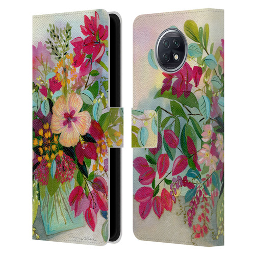 Suzanne Allard Floral Graphics Flamands Leather Book Wallet Case Cover For Xiaomi Redmi Note 9T 5G