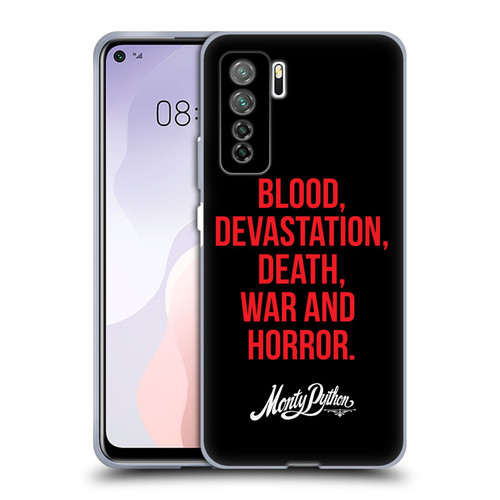Monty Python Key Art Blood Devastation Death War And Horror Soft Gel Case for Huawei Nova 7 SE/P40 Lite 5G