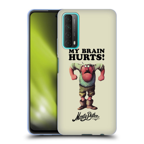 Monty Python Key Art My Brain Hurts Soft Gel Case for Huawei P Smart (2021)