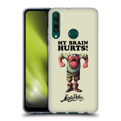 Monty Python Key Art My Brain Hurts Soft Gel Case for Huawei Y6p