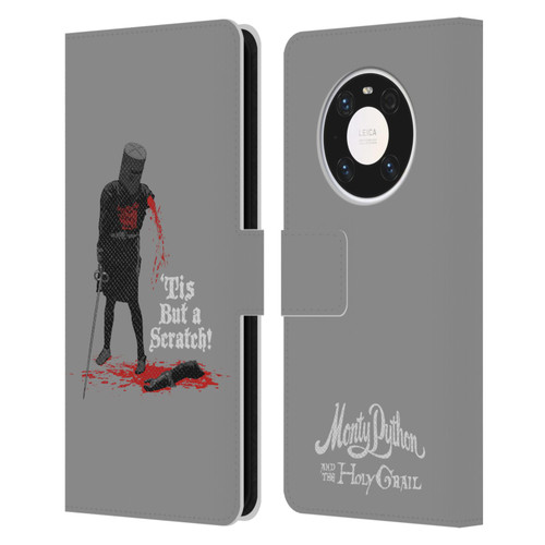 Monty Python Key Art Tis But A Scratch Leather Book Wallet Case Cover For Huawei Mate 40 Pro 5G