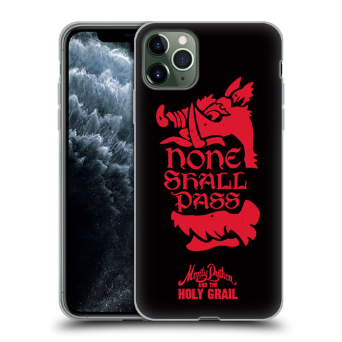 Monty Python Key Art None Shall Pass Soft Gel Case for Apple iPhone 11 Pro Max