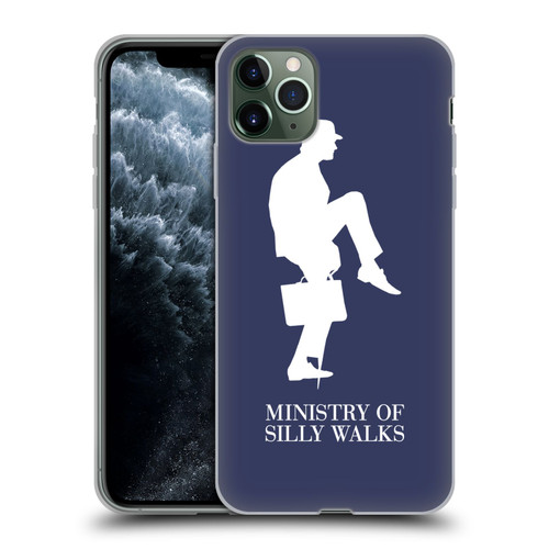 Monty Python Key Art Ministry Of Silly Walks Soft Gel Case for Apple iPhone 11 Pro Max
