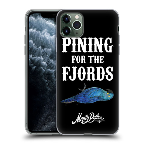 Monty Python Key Art Pining For The Fjords Soft Gel Case for Apple iPhone 11 Pro Max