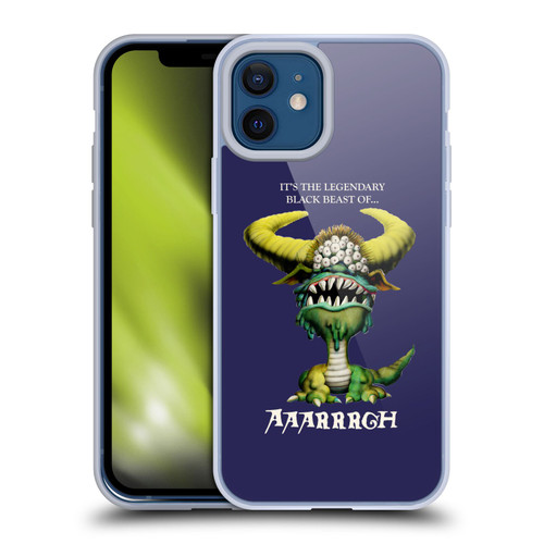 Monty Python Key Art Black Beast Of Aaarrrgh Soft Gel Case for Apple iPhone 12 / iPhone 12 Pro