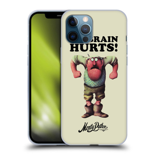 Monty Python Key Art My Brain Hurts Soft Gel Case for Apple iPhone 12 Pro Max