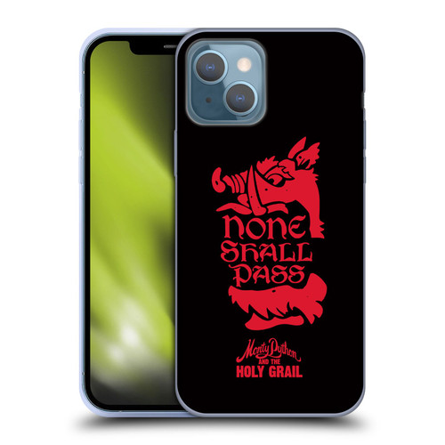 Monty Python Key Art None Shall Pass Soft Gel Case for Apple iPhone 13