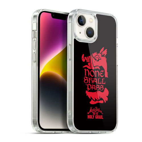 Monty Python Key Art None Shall Pass Soft Gel Case for Apple iPhone 14