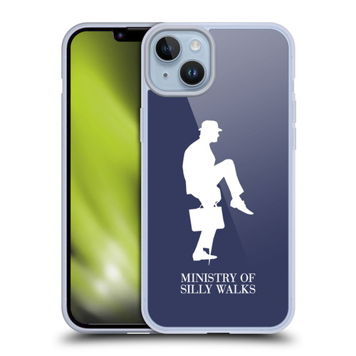 Monty Python Key Art Ministry Of Silly Walks Soft Gel Case for Apple iPhone 14 Plus