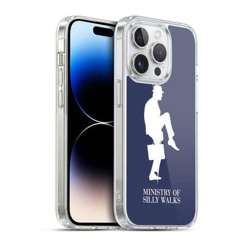Monty Python Key Art Ministry Of Silly Walks Soft Gel Case for Apple iPhone 14 Pro & MagSafe