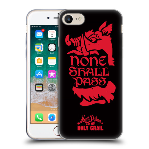 Monty Python Key Art None Shall Pass Soft Gel Case for Apple iPhone 7 / 8 / SE 2020 & 2022