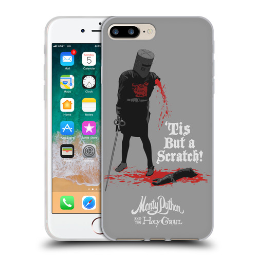 Monty Python Key Art Tis But A Scratch Soft Gel Case for Apple iPhone 7 Plus / iPhone 8 Plus