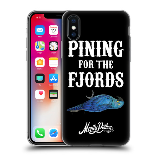Monty Python Key Art Pining For The Fjords Soft Gel Case for Apple iPhone X / iPhone XS