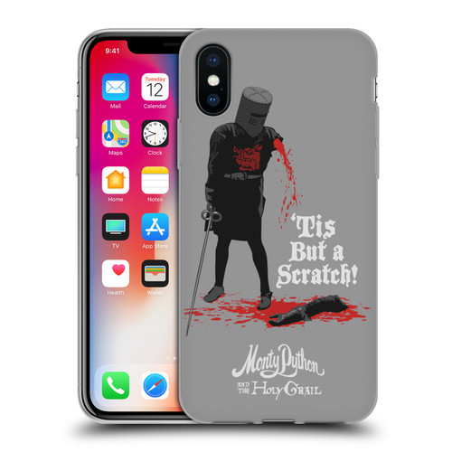 Monty Python Key Art Tis But A Scratch Soft Gel Case for Apple iPhone X / iPhone XS