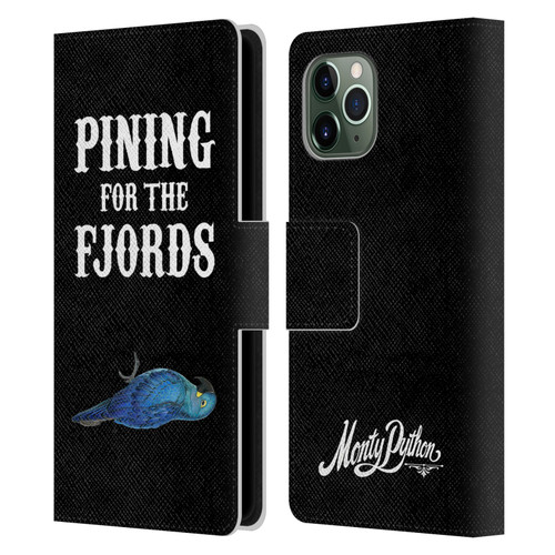 Monty Python Key Art Pining For The Fjords Leather Book Wallet Case Cover For Apple iPhone 11 Pro