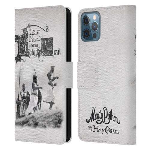 Monty Python Key Art Holy Grail Leather Book Wallet Case Cover For Apple iPhone 12 / iPhone 12 Pro