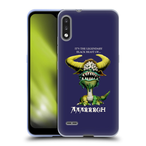 Monty Python Key Art Black Beast Of Aaarrrgh Soft Gel Case for LG K22