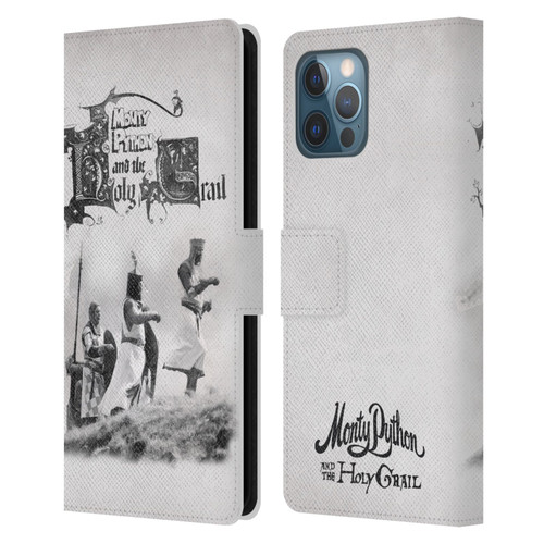 Monty Python Key Art Holy Grail Leather Book Wallet Case Cover For Apple iPhone 12 Pro Max