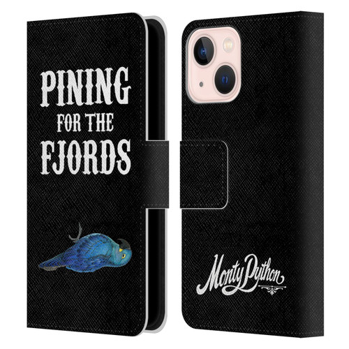 Monty Python Key Art Pining For The Fjords Leather Book Wallet Case Cover For Apple iPhone 13 Mini