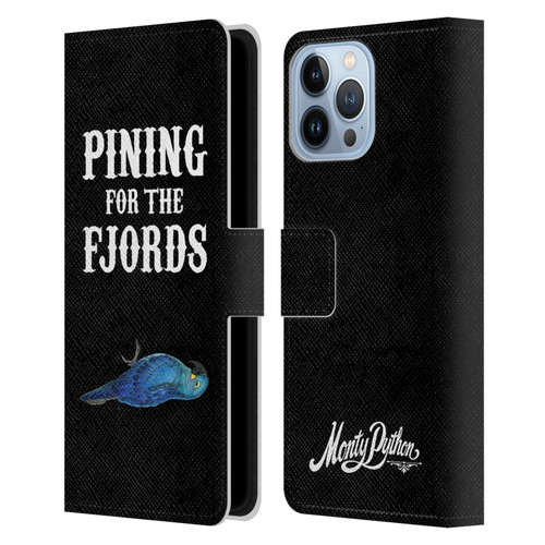 Monty Python Key Art Pining For The Fjords Leather Book Wallet Case Cover For Apple iPhone 13 Pro Max