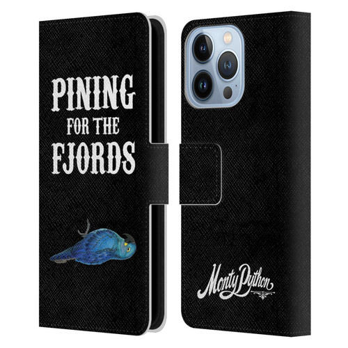 Monty Python Key Art Pining For The Fjords Leather Book Wallet Case Cover For Apple iPhone 13 Pro