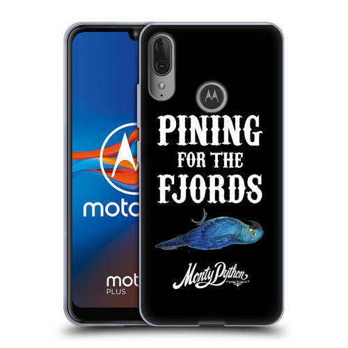 Monty Python Key Art Pining For The Fjords Soft Gel Case for Motorola Moto E6 Plus