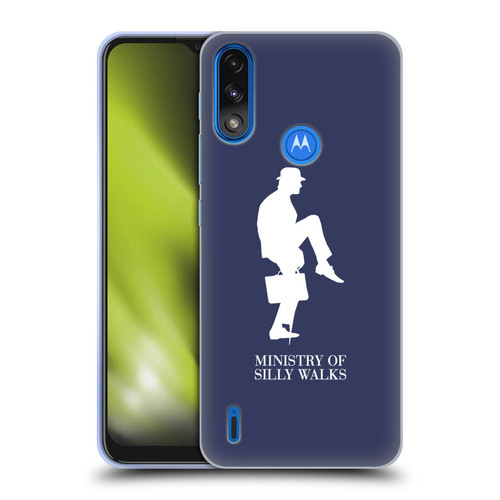 Monty Python Key Art Ministry Of Silly Walks Soft Gel Case for Motorola Moto E7 Power / Moto E7i Power