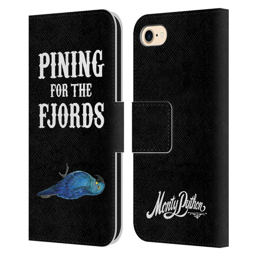Monty Python Key Art Pining For The Fjords Leather Book Wallet Case Cover For Apple iPhone 7 / 8 / SE 2020 & 2022