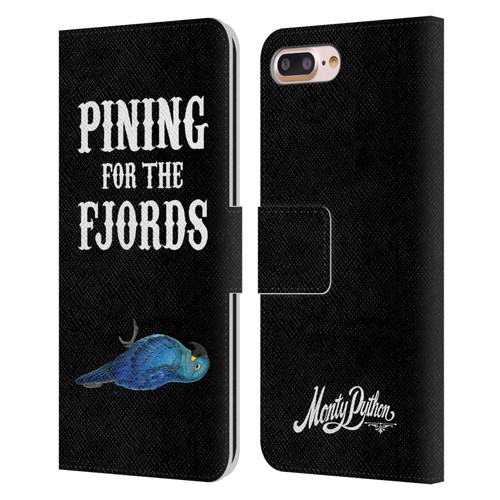 Monty Python Key Art Pining For The Fjords Leather Book Wallet Case Cover For Apple iPhone 7 Plus / iPhone 8 Plus