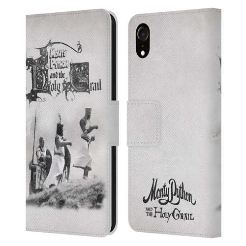 Monty Python Key Art Holy Grail Leather Book Wallet Case Cover For Apple iPhone XR