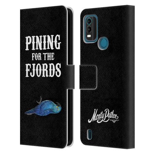 Monty Python Key Art Pining For The Fjords Leather Book Wallet Case Cover For Nokia G11 Plus