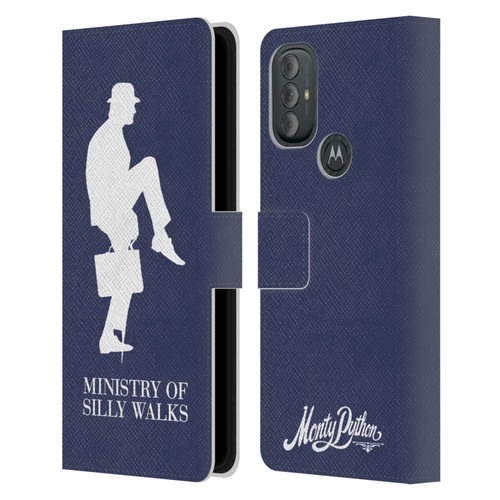 Monty Python Key Art Ministry Of Silly Walks Leather Book Wallet Case Cover For Motorola Moto G10 / Moto G20 / Moto G30